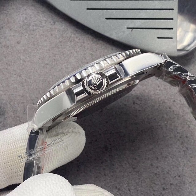 勞力士複刻手錶 Rolex男士腕表 黑藍陶瓷圈 GMTMASTER格林尼治型環球腕表 126710BLRO-0001  gjs2183